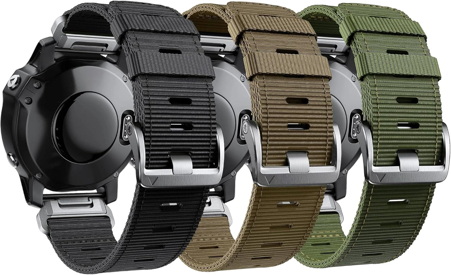 Super Rugged Quickfit Nylon Sports Strap for Garmin Watches