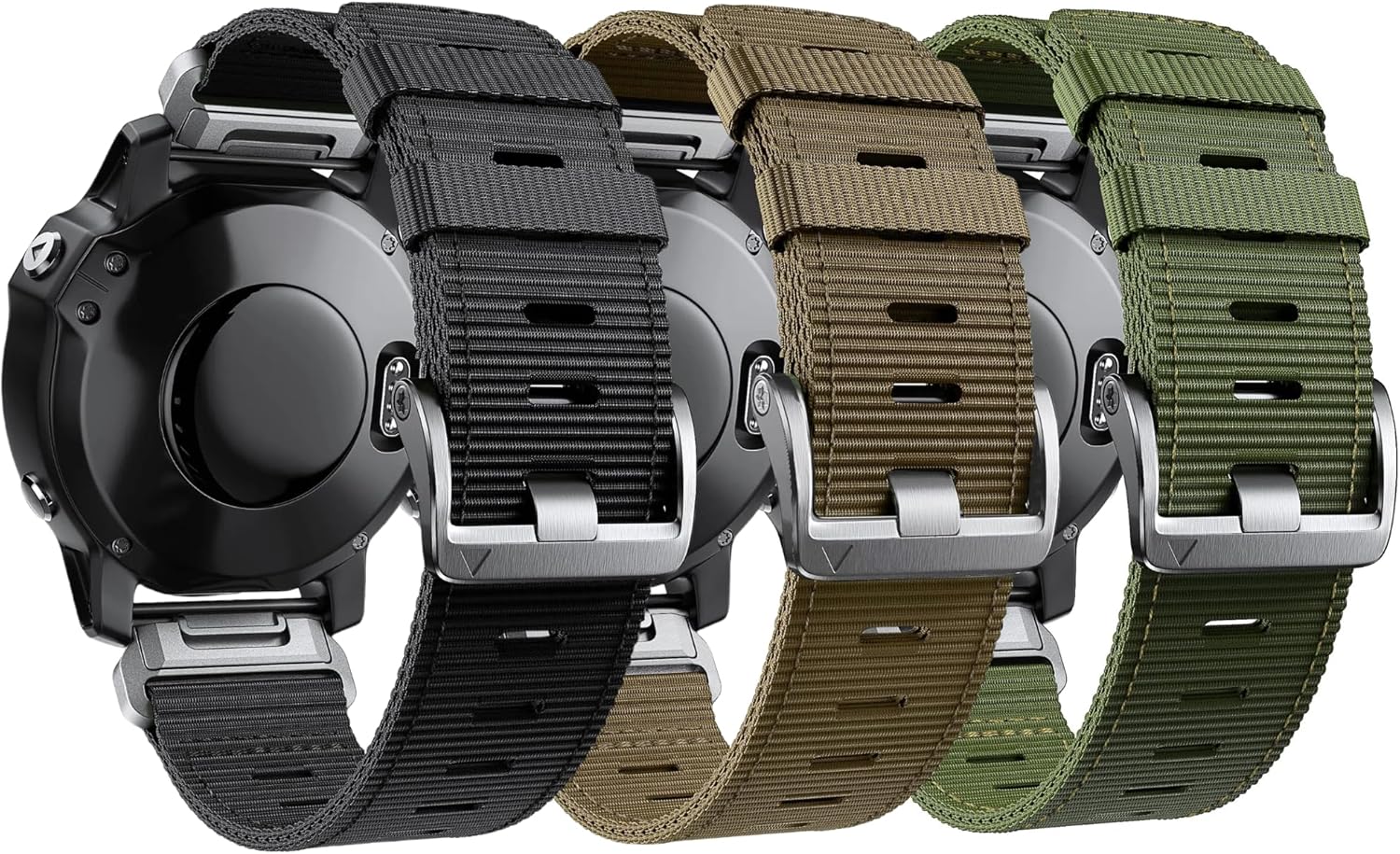Super Rugged Quickfit Nylon Sports Strap for Garmin Watches