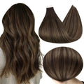 Full Shine Tape Hair Extensions 22 in Balayage - Natural Volume