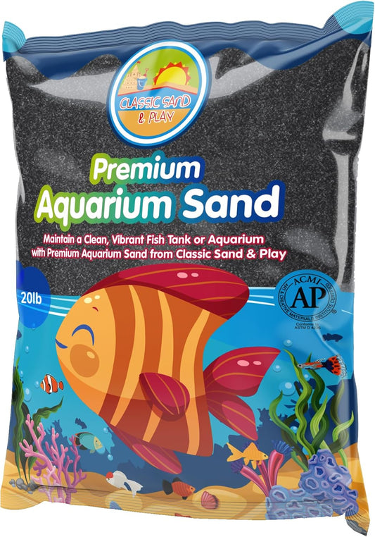 Classic Sand & Play Natural Aquarium Sand for Freshwater Tanks