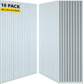 Acoustic Panels 10 Pack 48x24x0.4 in - Noise Reducing Wall Panels