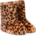 Furry Faux Fur Snow Boots for Women - Warm, Plush Mid-Calf Style