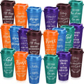 Christian Verse 40 Pack Reusable 16oz Tumblers - Bulk Church Gift