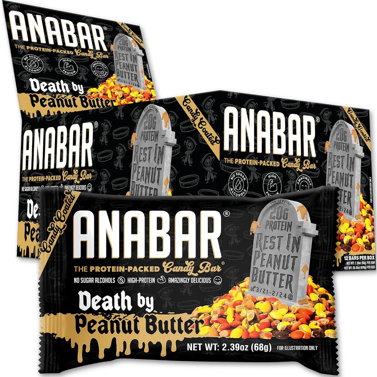 Anabar Protein Bar - Delicious High Protein Snack for Everyone