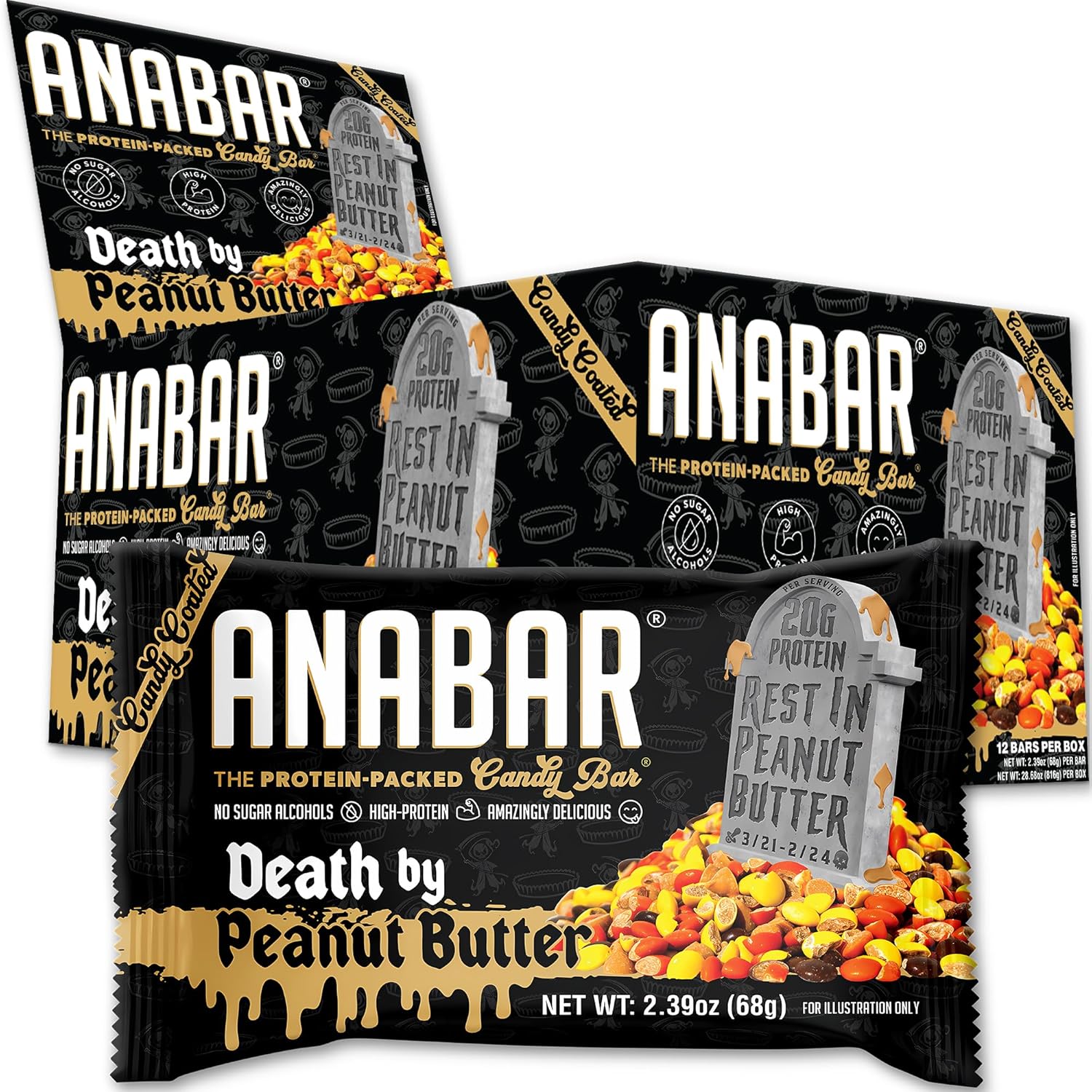 Anabar Protein Bar - Delicious High Protein Snack for Everyone