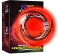LED Light Up Soccer Ball Size 5 - Rechargeable Glow Ball for Kids
