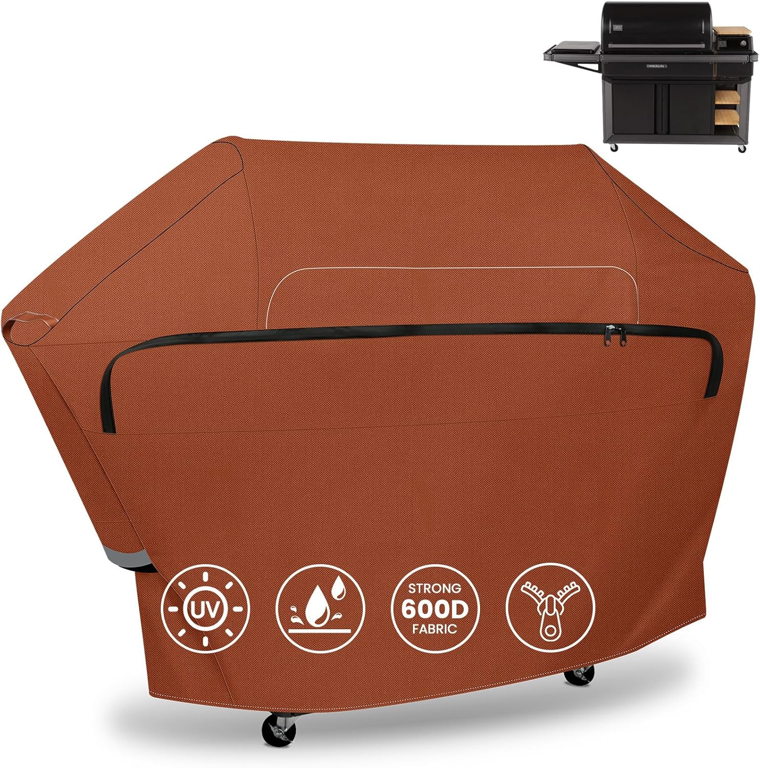 QuliMetal Grill Cover for Traeger Timberline XL and Ironwood XL