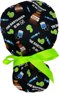 Ponytail Scrub Cap - Adjustable, Ethically Made Scrub Hat
