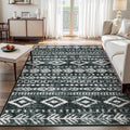 Lahome Boho Moroccan Area Rug 6x9 for Living Room and Bedroom