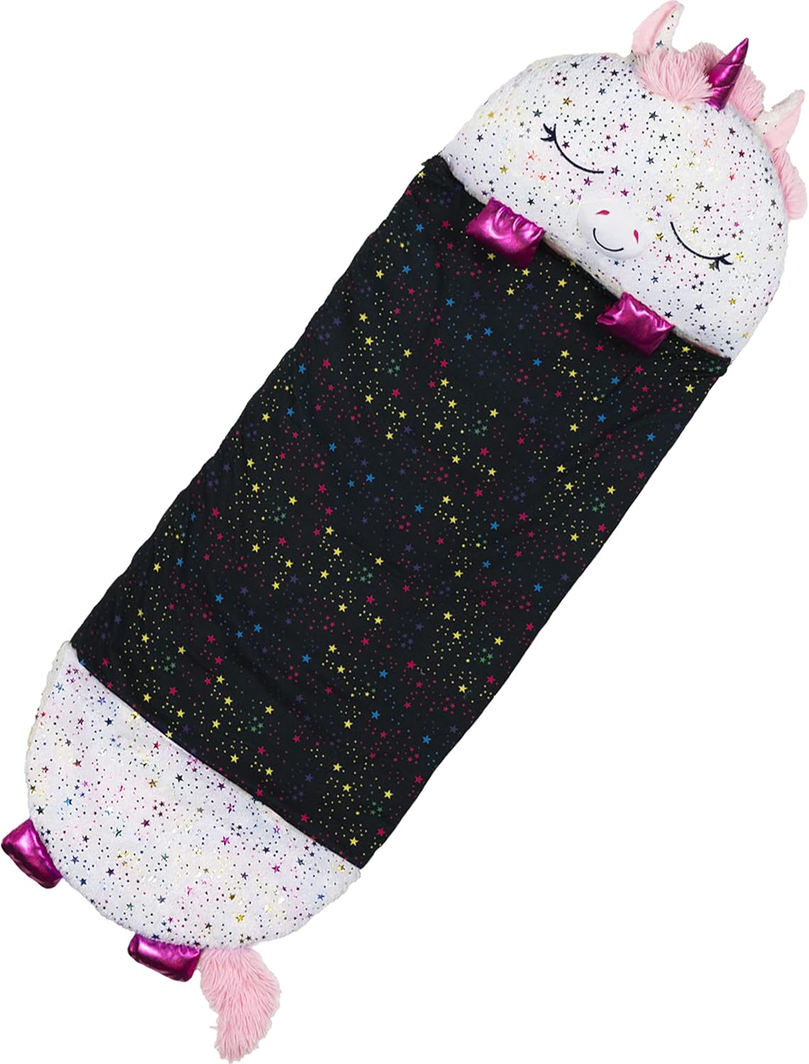Happy Nappers Pillow & Sleepy Sack - Cozy Unicorn Sleeping Bag