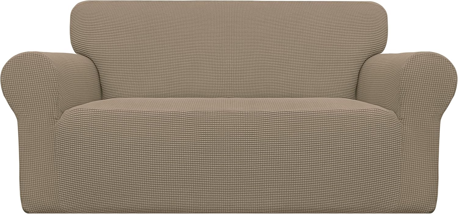 Easy-Going Stretch Oversized Loveseat Slipcover for Protection