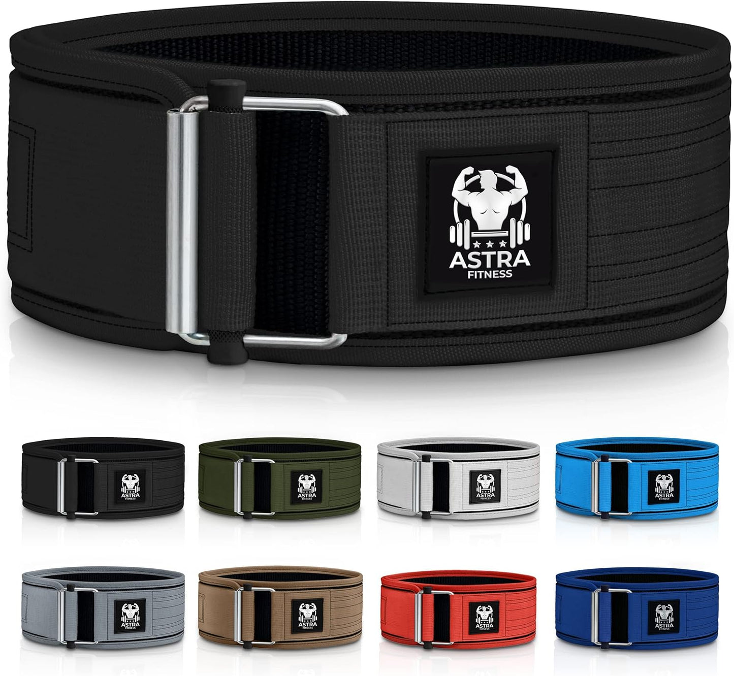 Quick Locking Weight Lifting Belt for Powerlifting and Cross Training