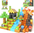 Magnetic Blocks Build Mine Magnet World Dinosaur Panda Toys - Creative