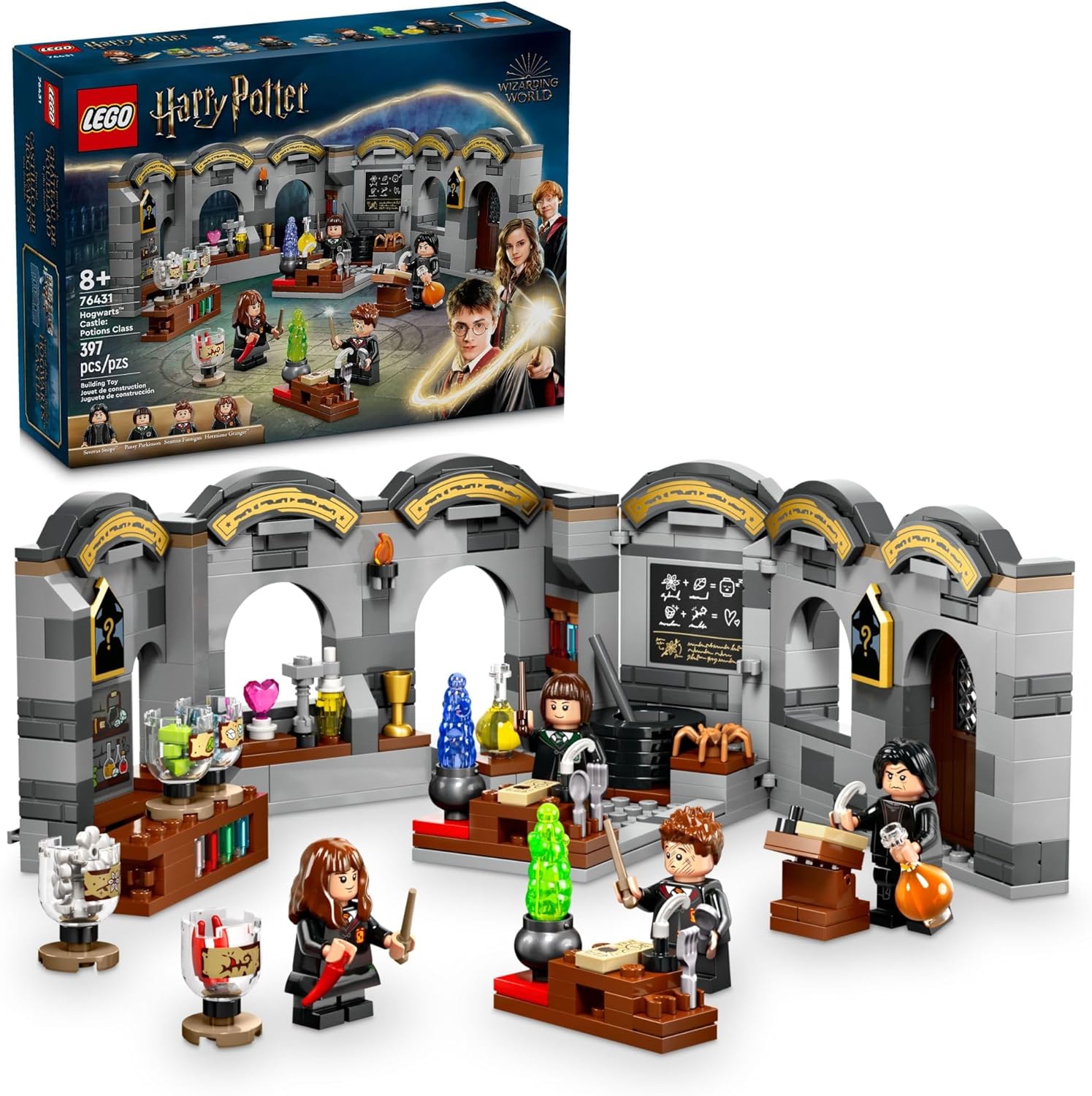 LEGO Harry Potter Hogwarts Castle Potions Class Building Set