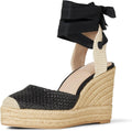 The Drop Zuki Wedge Espadrille Sandals - Resort Ready Wedges