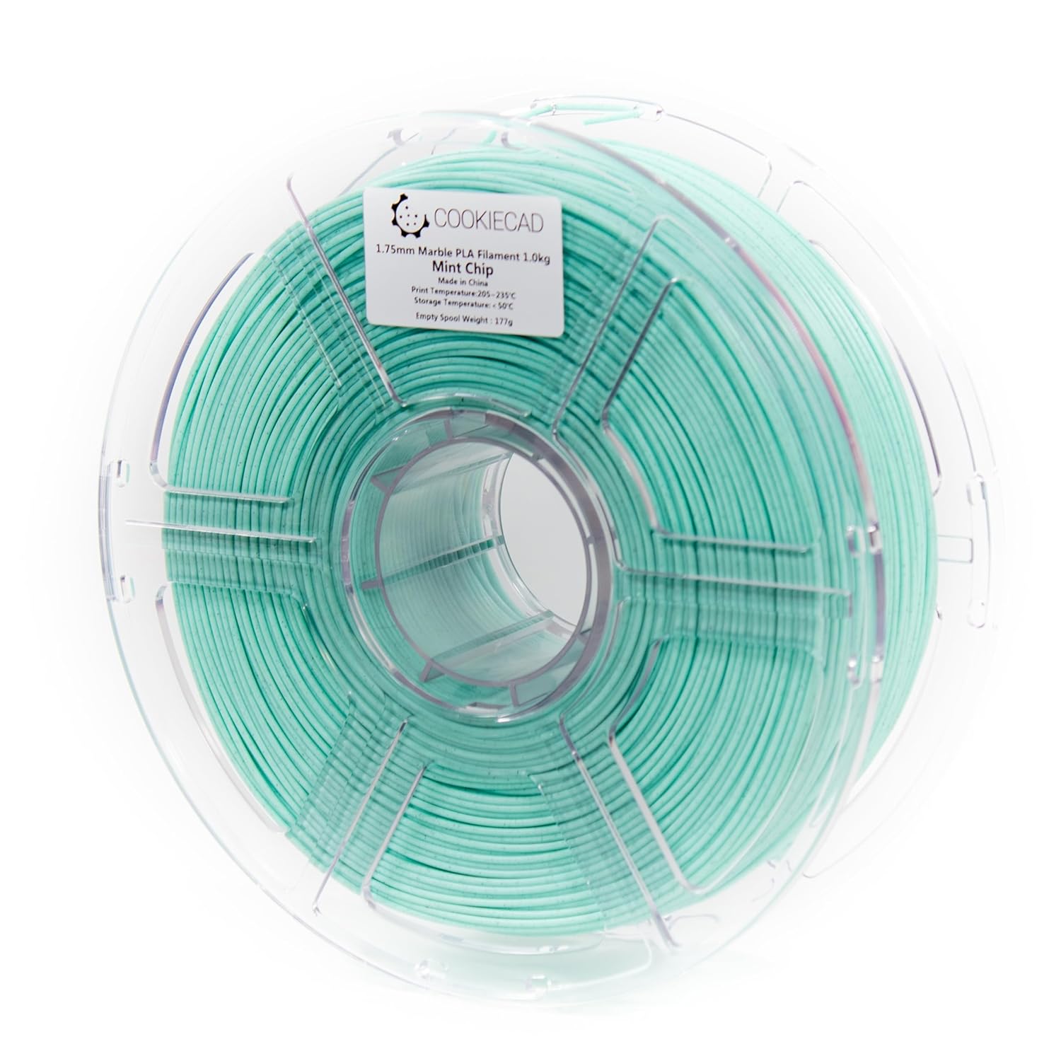 Mint Chip PLA Filament 1.75mm for Stunning 3D Prints