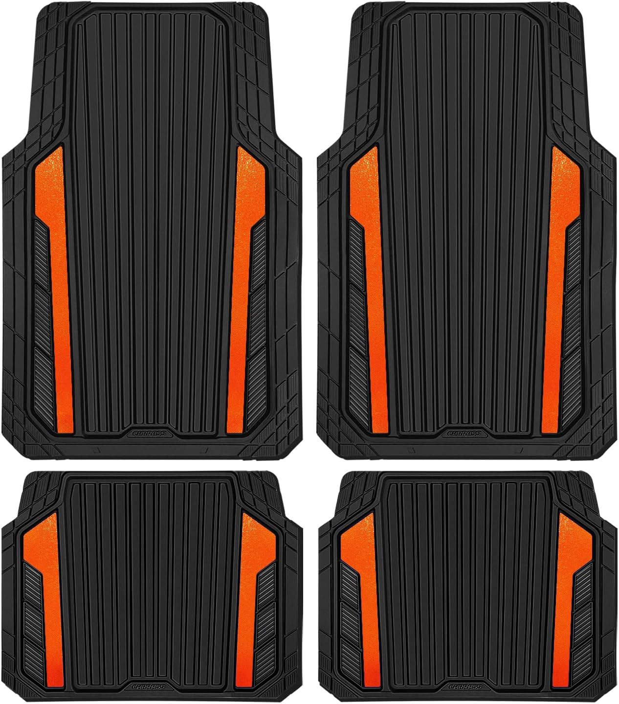 Heavy Duty Rubber Car Mats for All Weather Protection