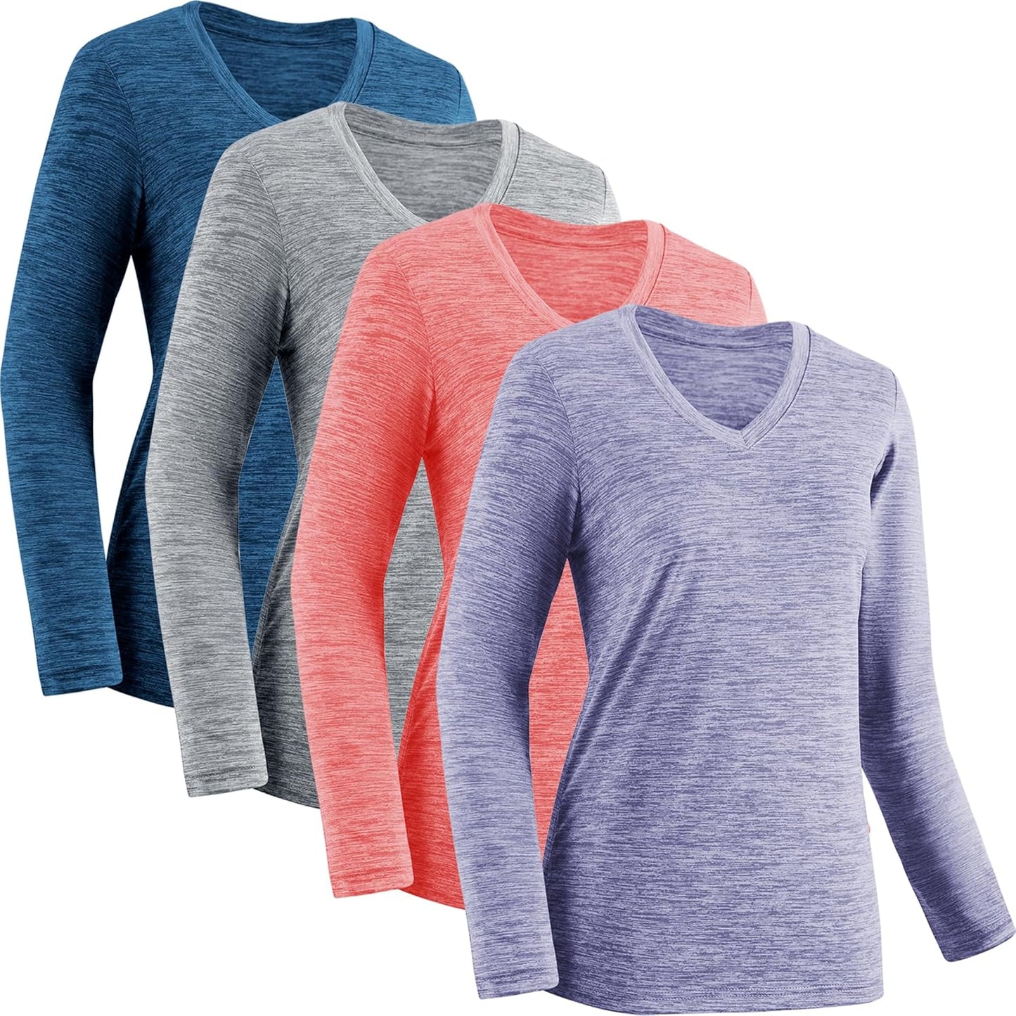Moisture Wicking Shirts for Women Quick Dry Athletic Tops