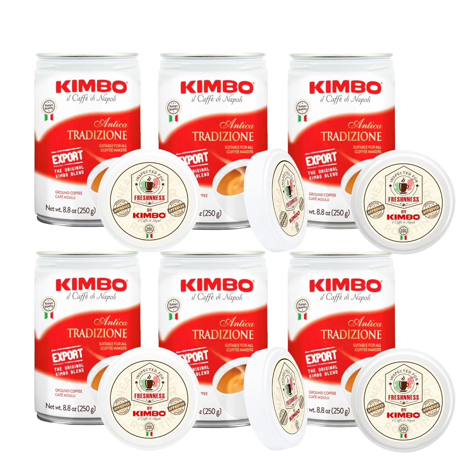 Kimbo Antica Tradizione Ground Coffee - Perfect for All Makers