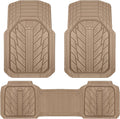 CAR PASS Heavy Rubber Car Floor Mats for All Weather Protection