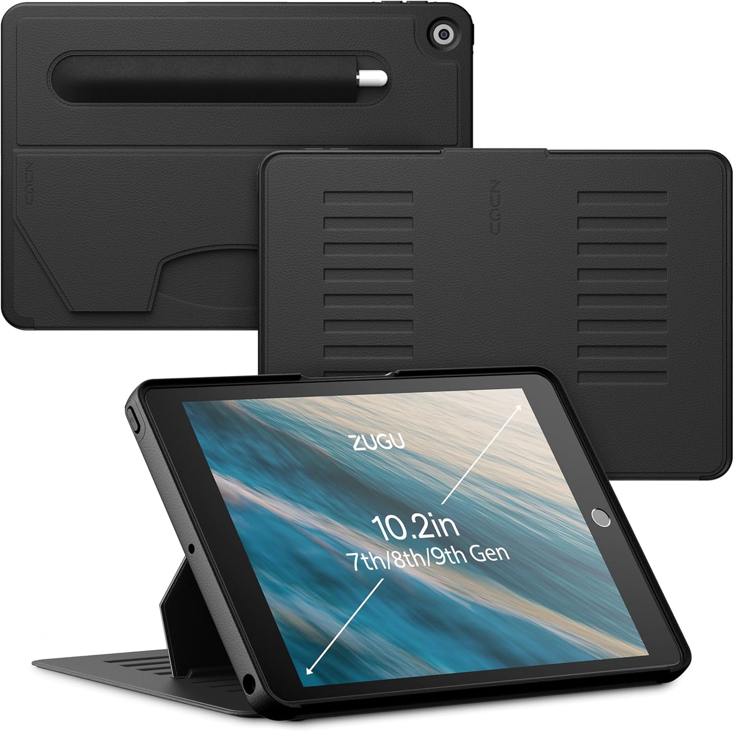 ZUGU Case for 10.2 Inch iPad 7th/8th/9th Generation - Sleek Design