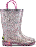 Western Chief Kids Waterproof Light Up Rain Boots With Handles Shoe