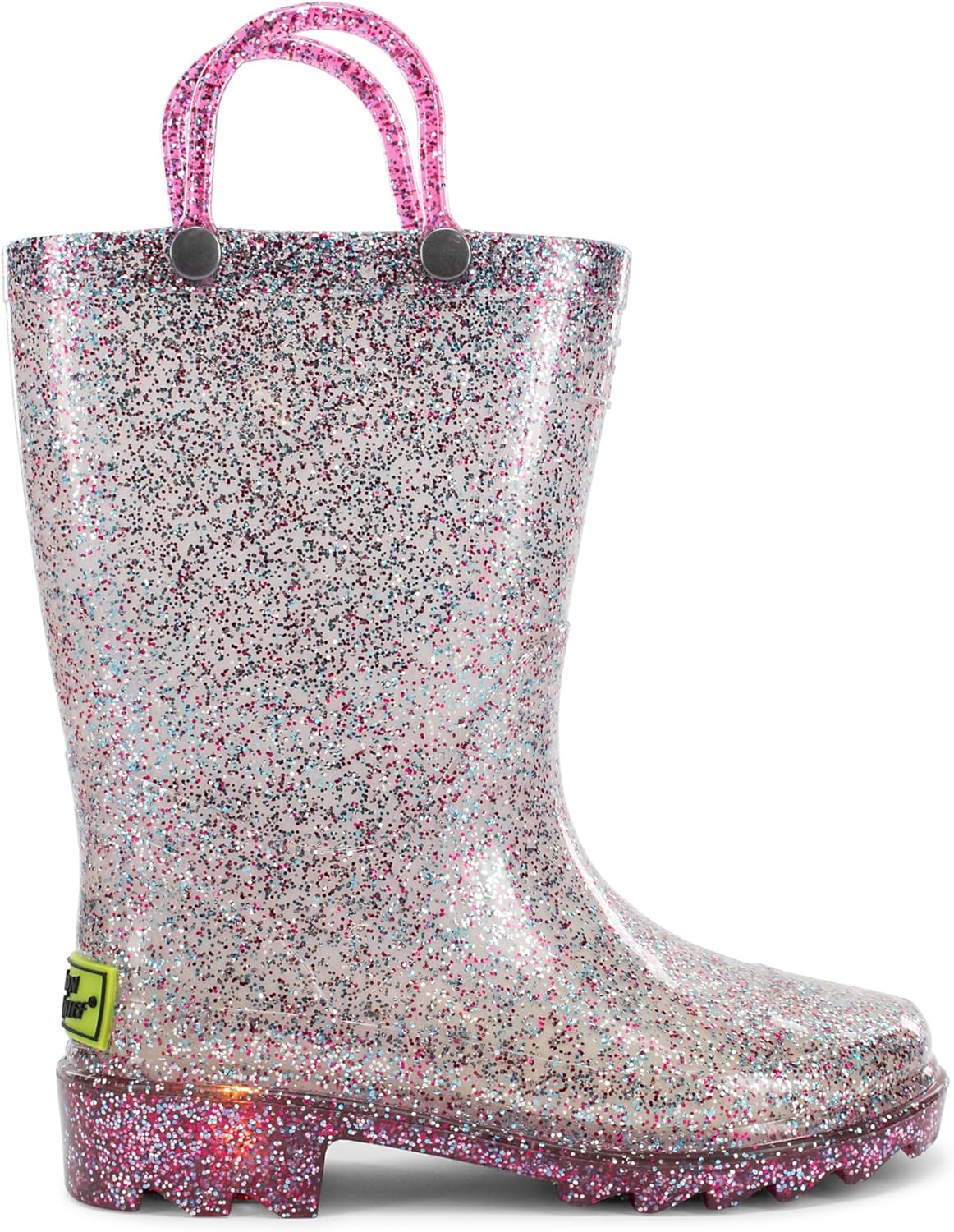 Western Chief Kids Waterproof Light Up Rain Boots for Fun Play