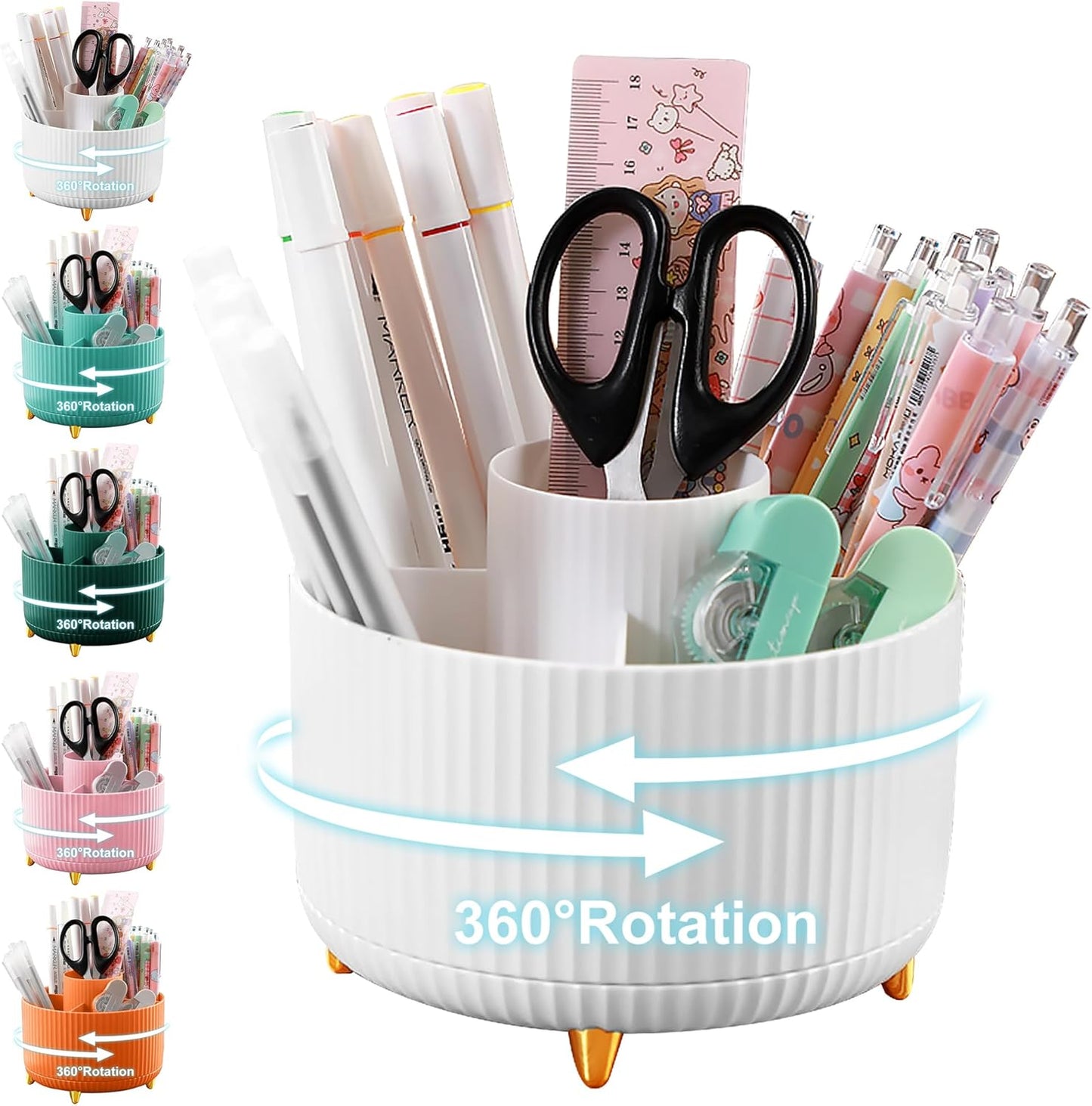 360 Rotating Pencil Holder - Organize with Style!