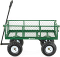 Gorilla Carts Steel Garden Cart 3 cu ft - Heavy-Duty 400 lb Capacity