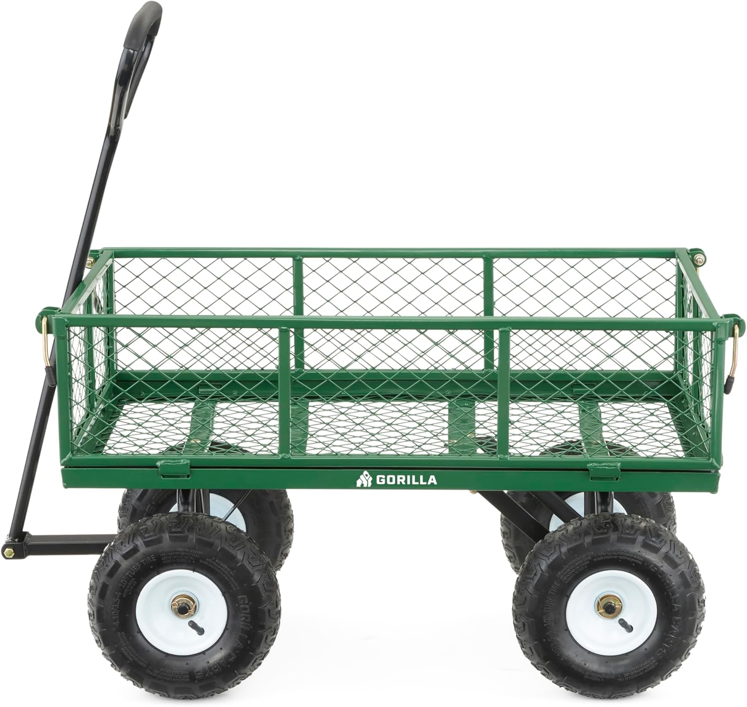 Gorilla Carts GOR400-COM Steel Garden Cart for Heavy Loads