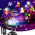 Minetom Outdoor Halloween Christmas Projector Lights: 20 HD Effects, Waterproof, Timer
