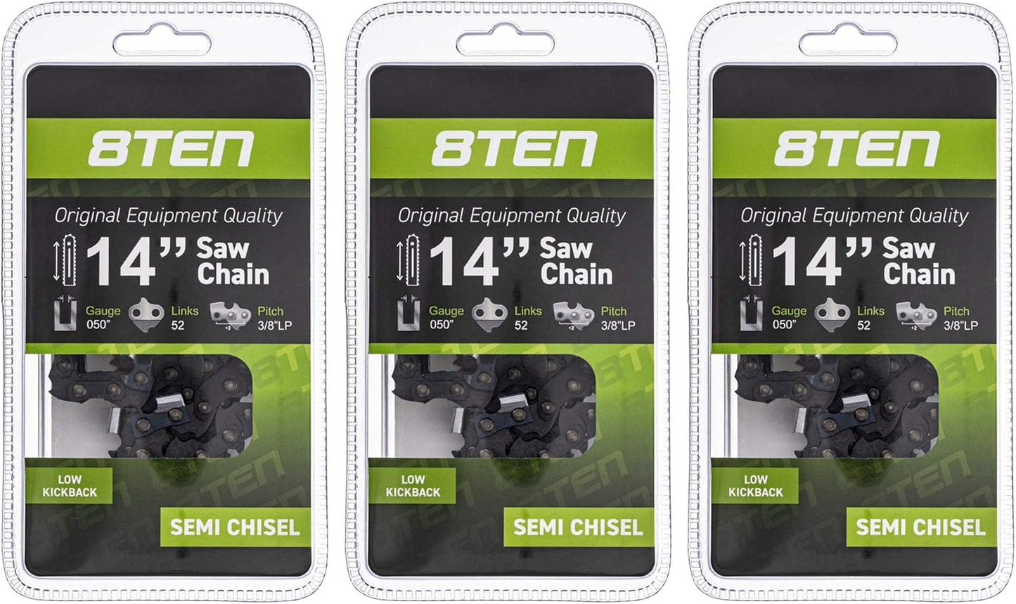 8TEN Chainsaw Chain for Husqvarna 136 137 141 142 240 Echo 14 in