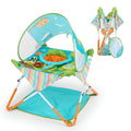 Bright Starts Pop N Jump Portable Activity Jumper - Foldable Travel