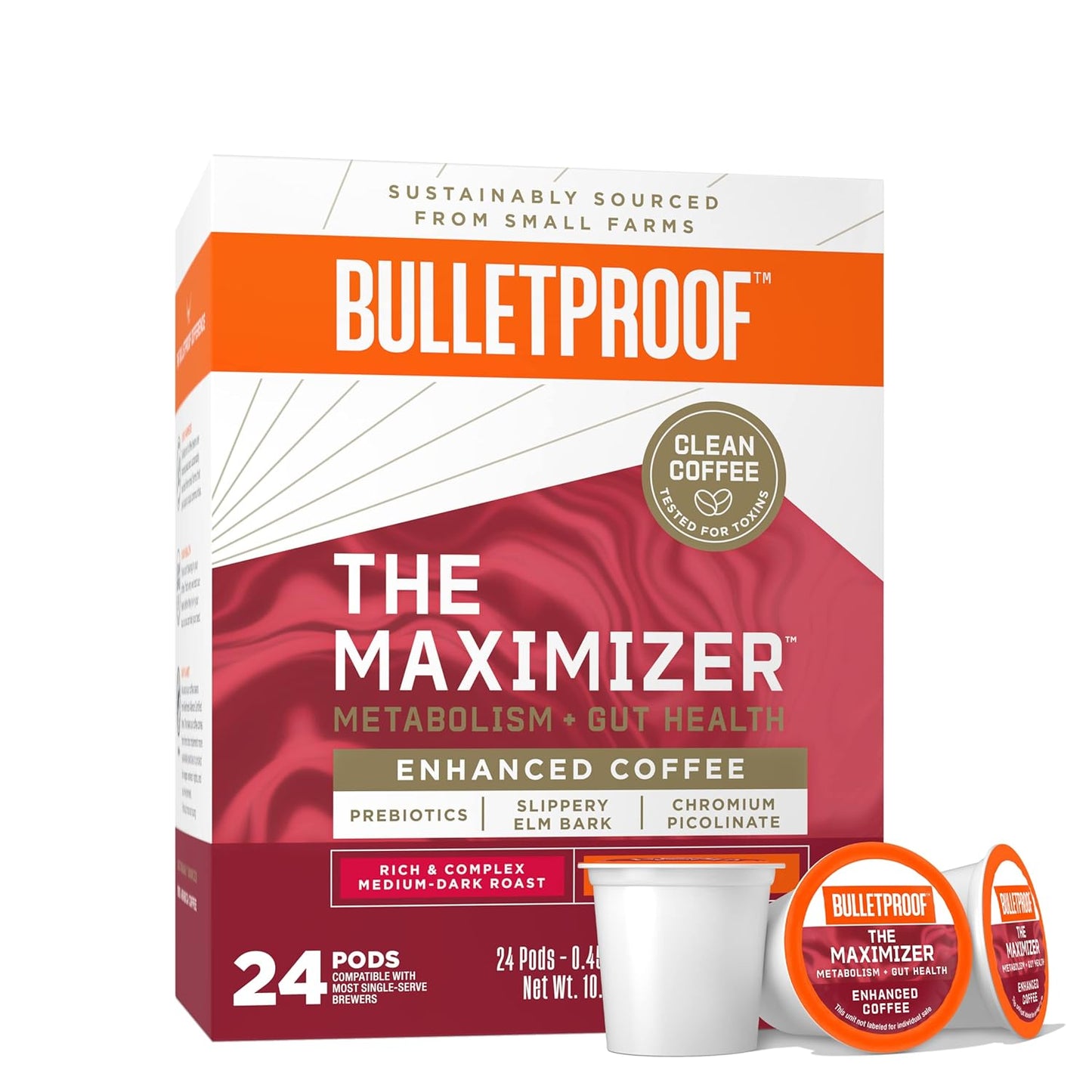 Bulletproof Maximizer Pods - Clean & Energizing Coffee
