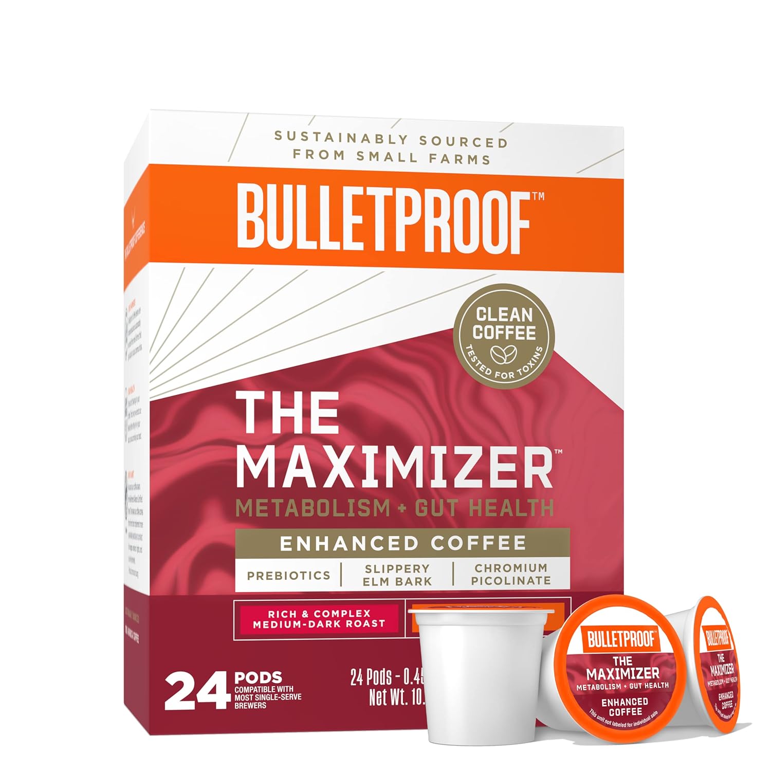Bulletproof Maximizer Pods - Clean & Energizing Coffee