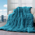 Cottonblue Weighted Blanket 12lbs 60x80 in Teal Green - Cozy Sleep Aid