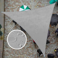 ColourTree 9ft x 17ft x 19.2ft Triangle Waterproof Shade Sail