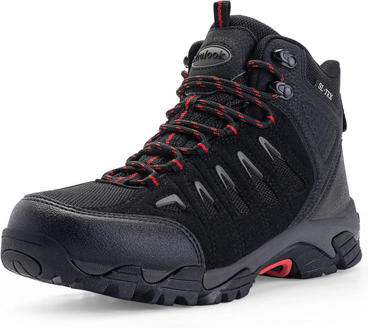 SHULOOK Men's Waterproof Hiking Boots for Outdoor Adventures