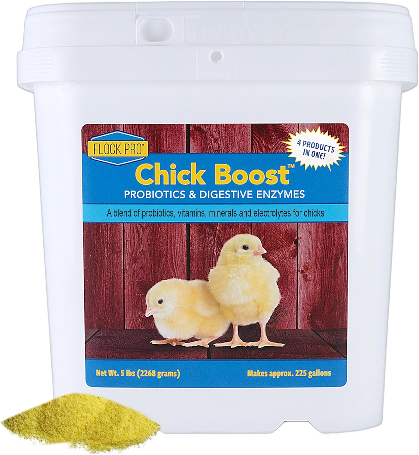 Equerry's Flock PRO Chick Boost Probiotic for Healthy Poultry
