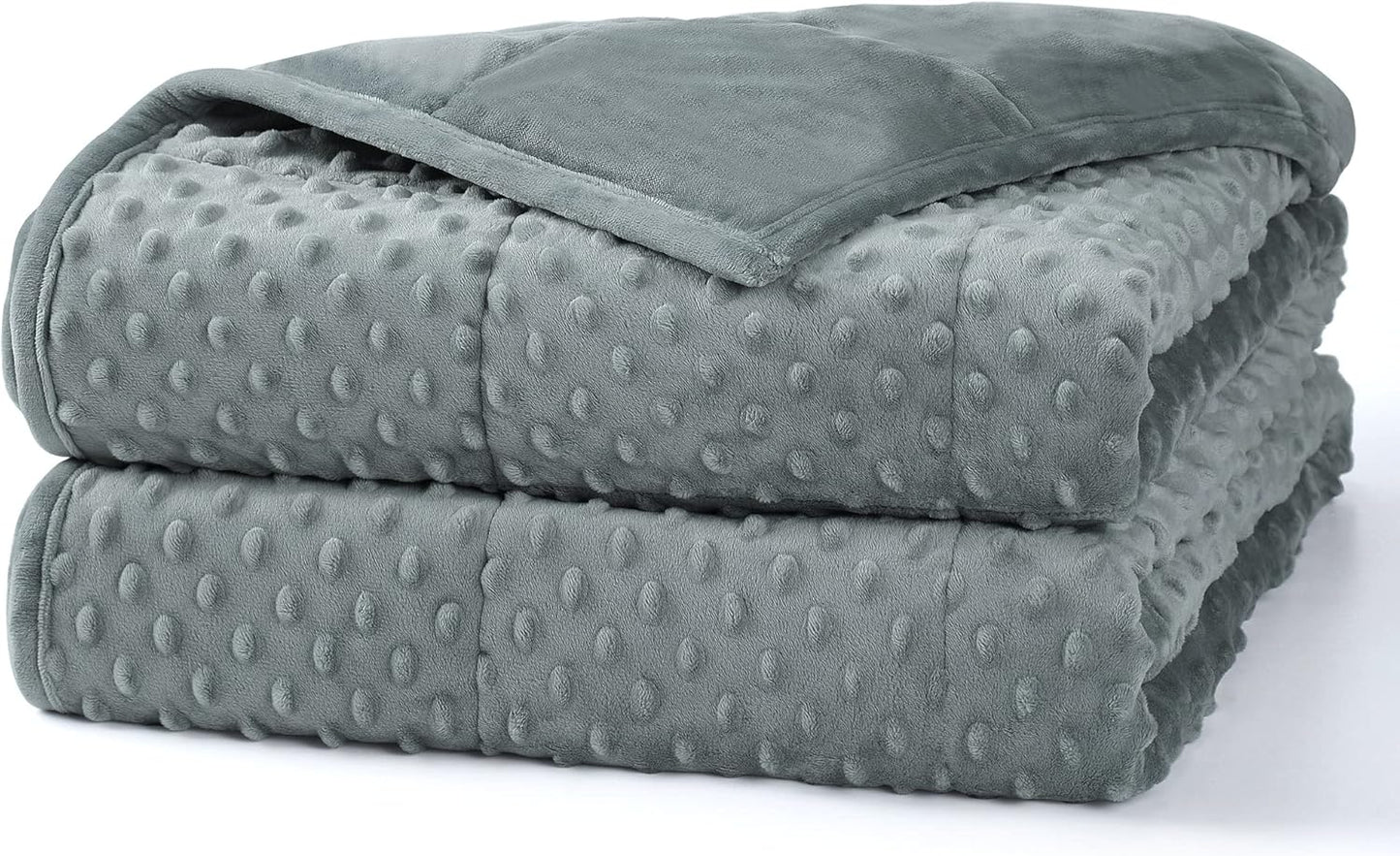Alomidds Weighted Blanket for Adults - 15lbs Twin Size Comfort