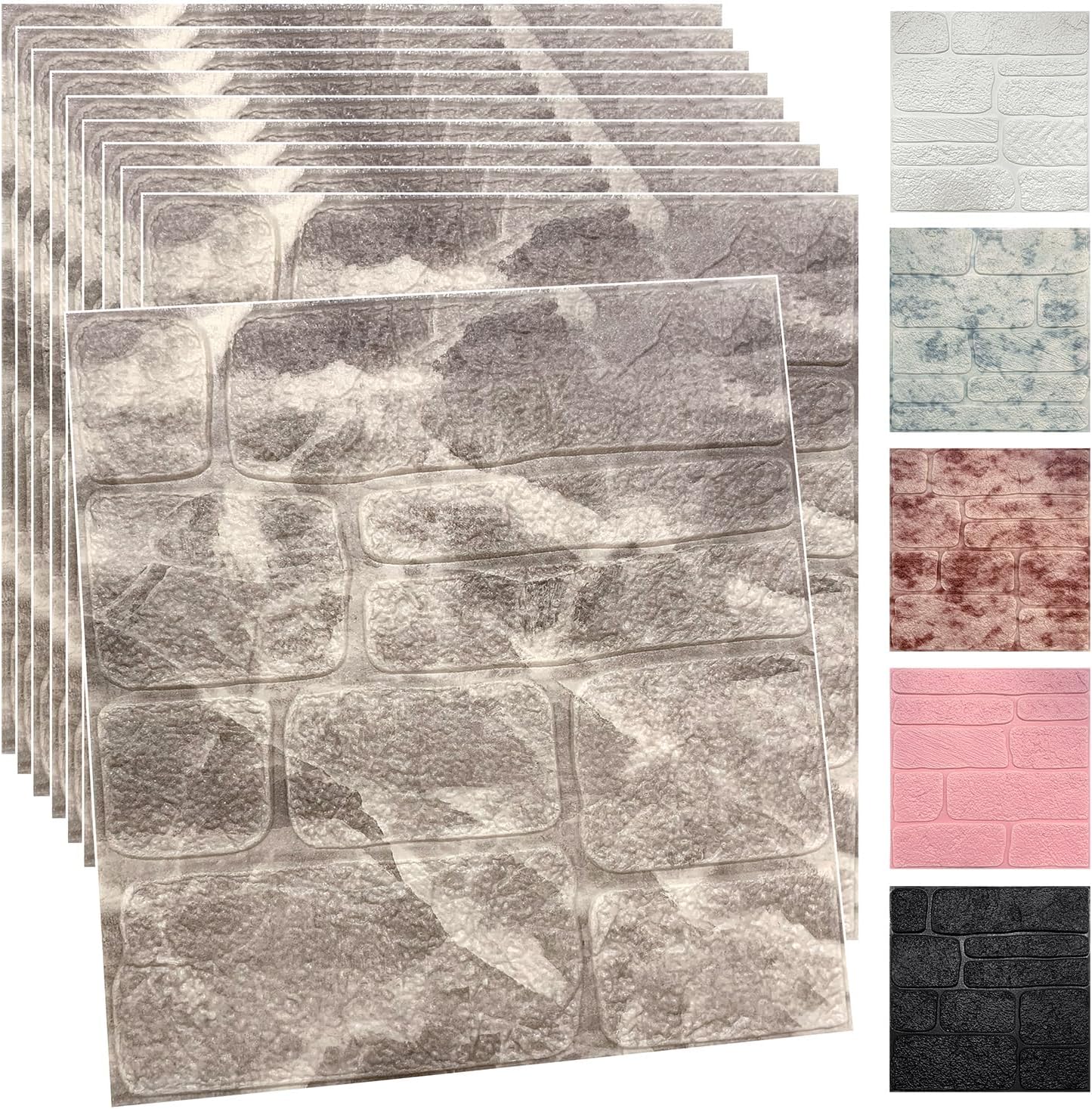 3D Wall Panels Peel and Stick Faux Stone for Stunning Decor
