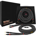 WORLDS BEST CABLES 8 Foot Ultimate Speaker Cable Pair - Audiophile