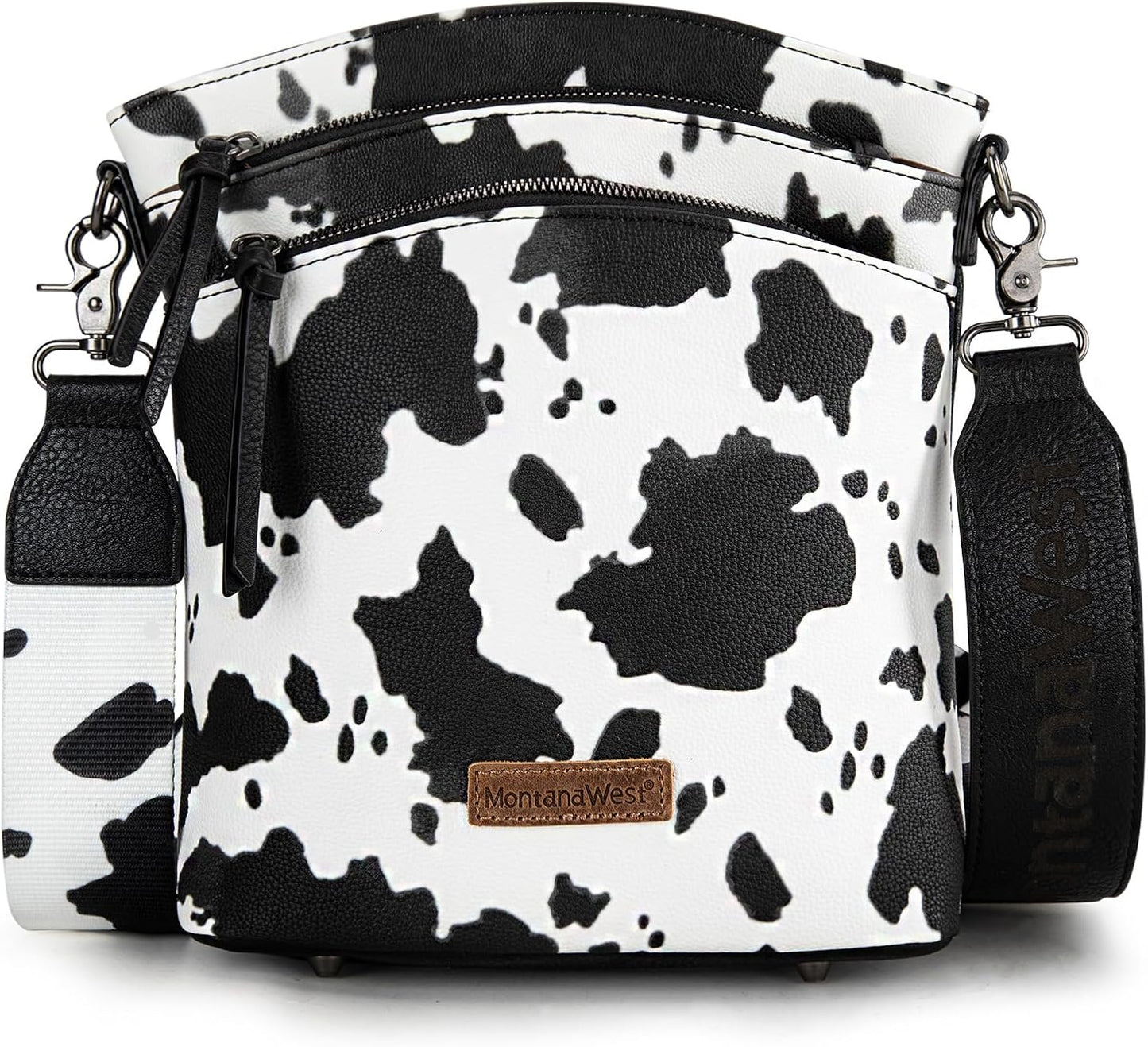 Montana West Multi Zip Pocket Large Crossbody Bag with Style