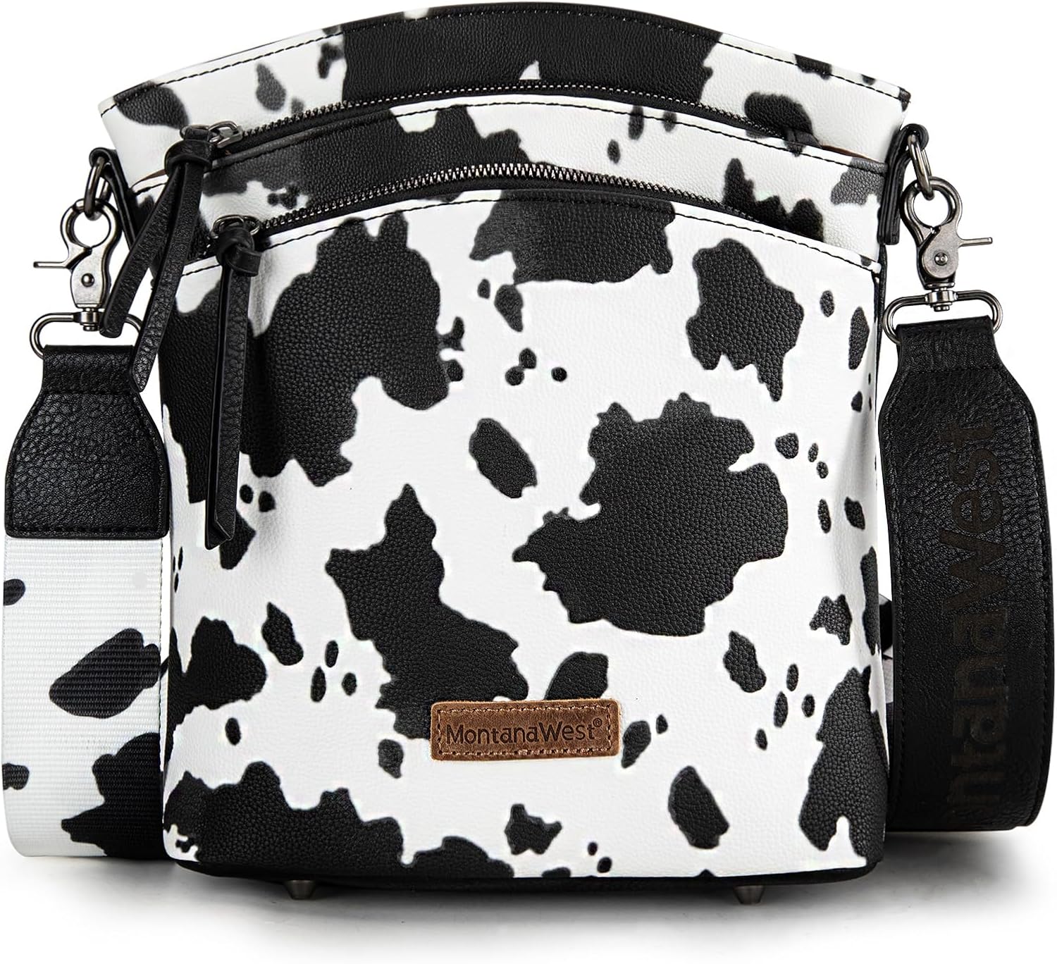 Montana West Multi Zip Pocket Large Crossbody Bag with Style