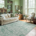 Vintage Floral 4x6 Area Rug for Living Room by jinchan