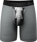 Hammock Support Long Leg Boxer Briefs for Men - Anti-Chafe Comfort