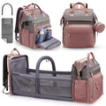 Baby Diaper Bag Backpack Diaper Changing Station - Spacious