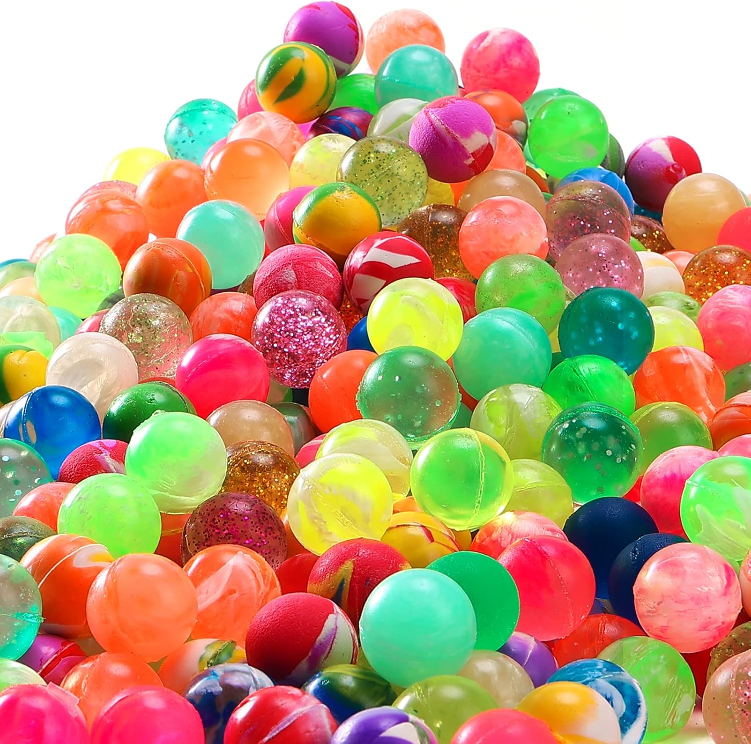 Pllieay Small Rubber Bouncy Balls for Kids Party Favors