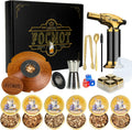 Ultimate Bourbon Smoker Kit - 6 Wood Flavors - Whiskey Stones - Perfect Gift