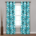Julie Floral Insulated 100% Blackout Curtain Panels, Pair - Spring